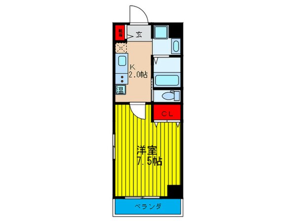 みおつくし今市の物件間取画像